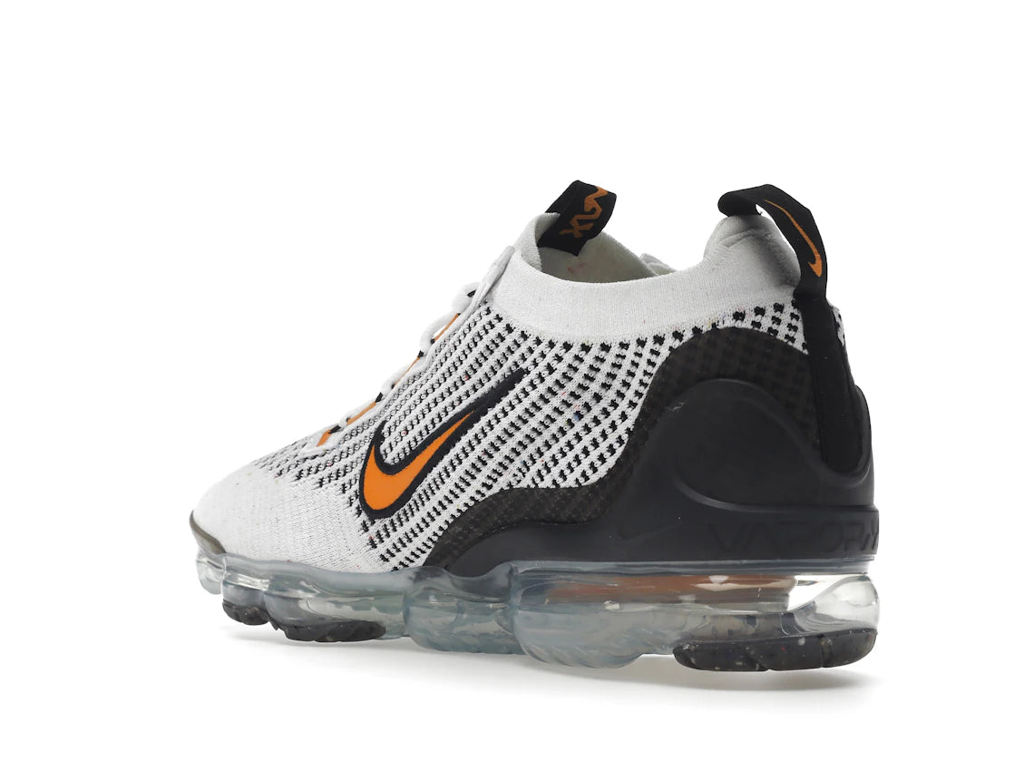 Nike Air VaporMax 2021 FK White Black Kumquat - vue secondaire B