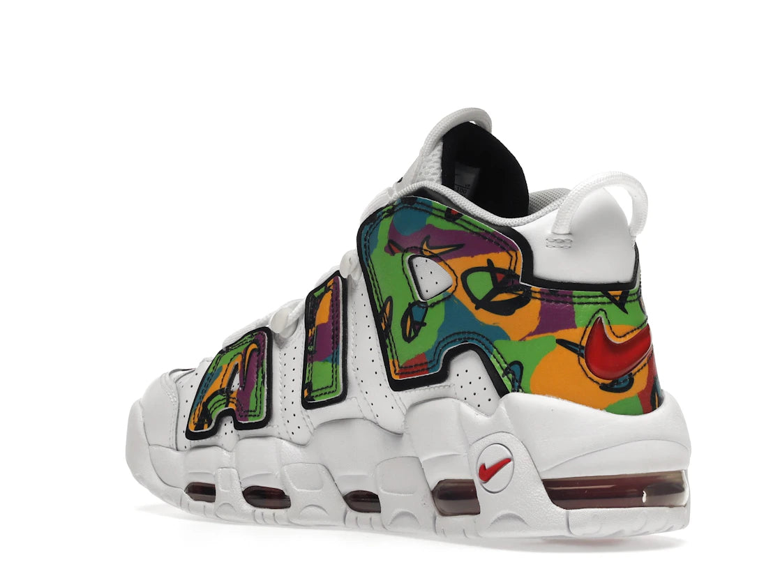 Nike Air More Uptempo Peace, Love, Swoosh - vue secondaire B