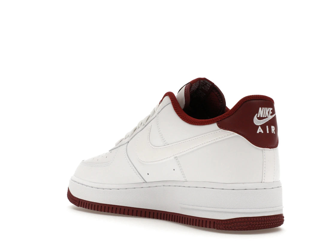 Nike Air Force 1 Low '07 White Dark Beetroot - vue secondaire B