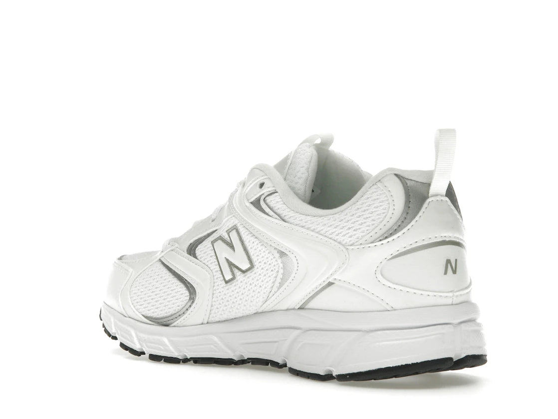 New Balance 408 White Silver - vue secondaire B