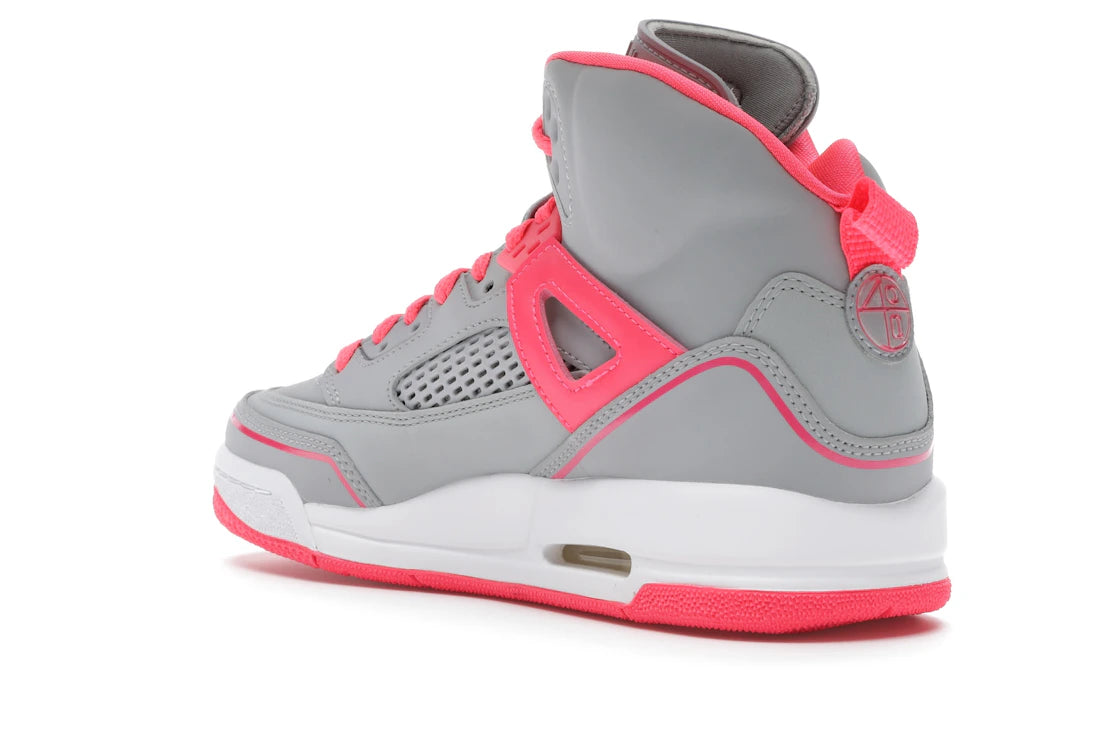 Jordan Spizike Wolf Grey Racer Pink (GS) - vue secondaire B