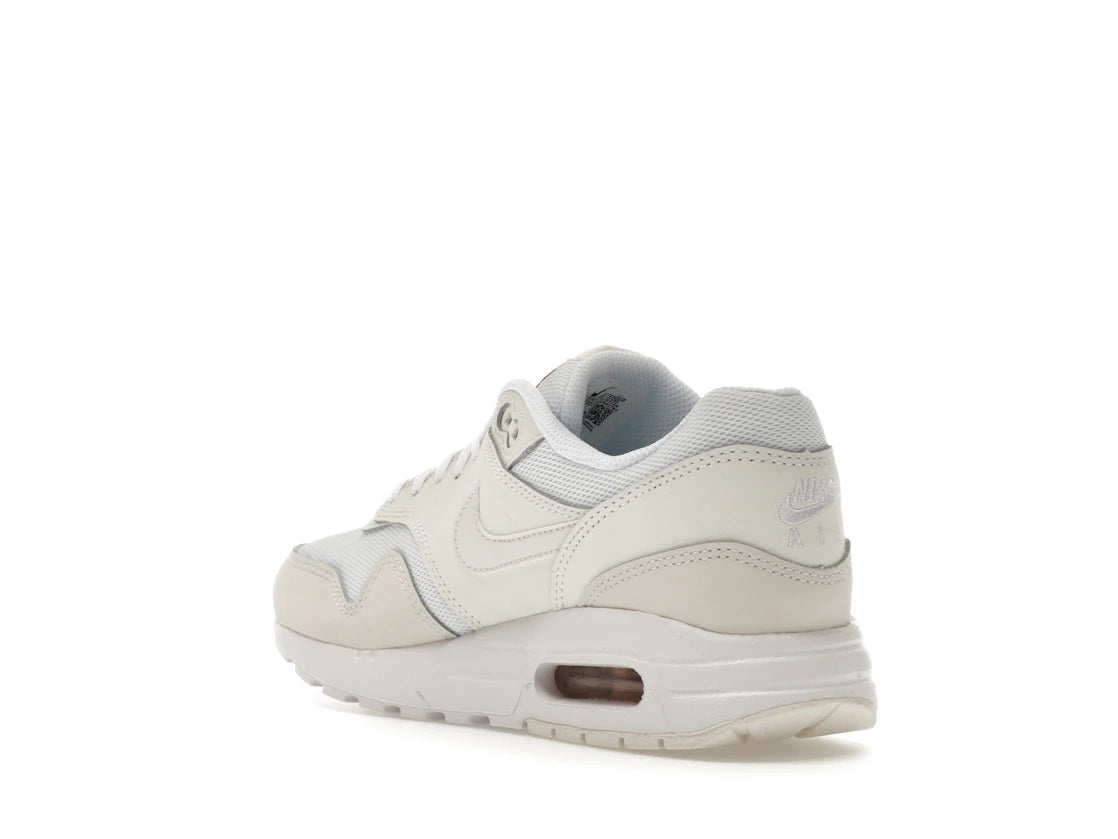 Nike Air Max 1 SE White Rainbow Lace Swoosh (GS) - vue secondaire B