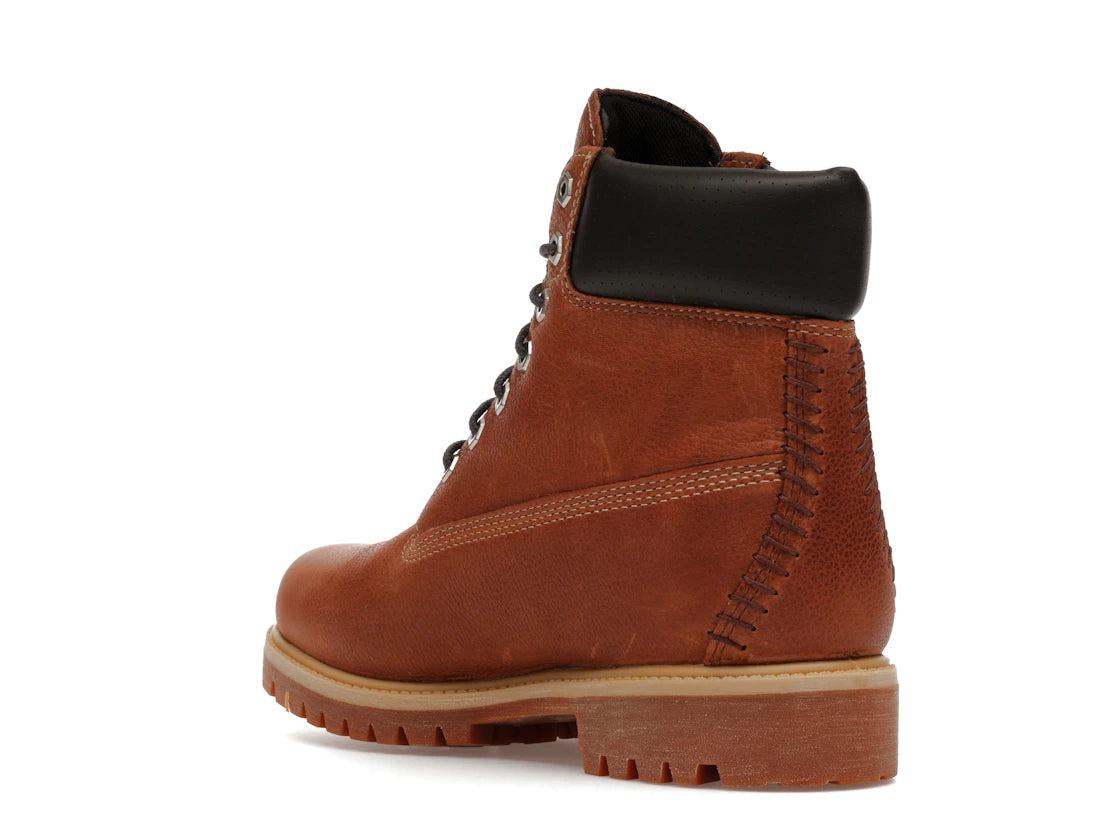 Timberland 6" Premium Waterproof Boot Rust Full Grain Dark Grey - vue secondaire B