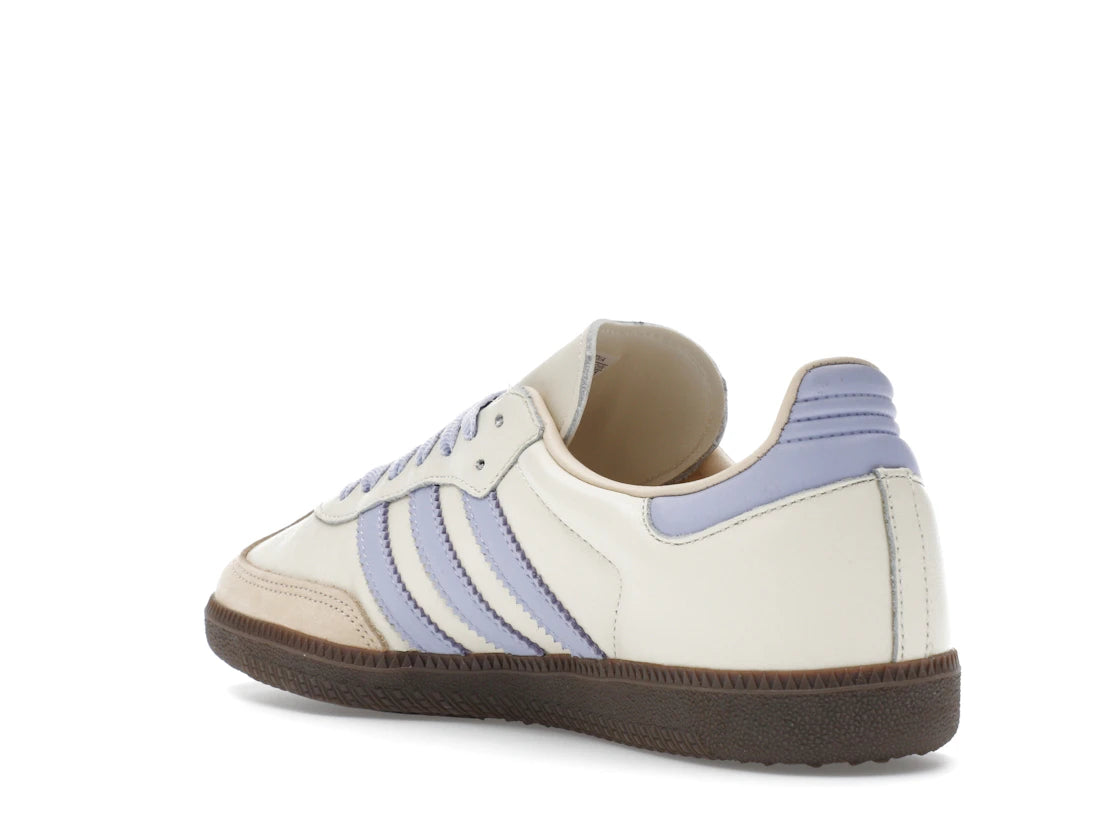 adidas Samba OG Cream White Violet (Women's) - vue secondaire B