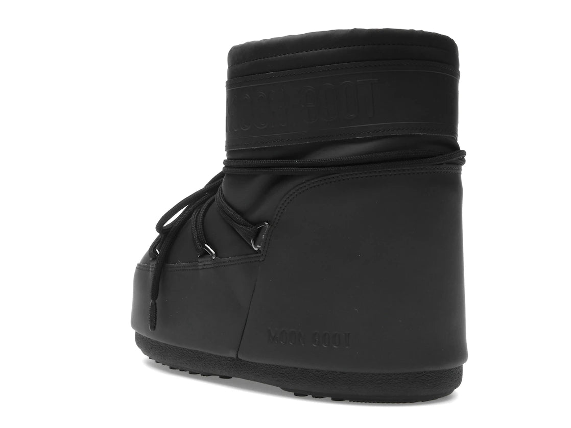 Moon Boot Icon Rubber Low Boot Black - vue secondaire B