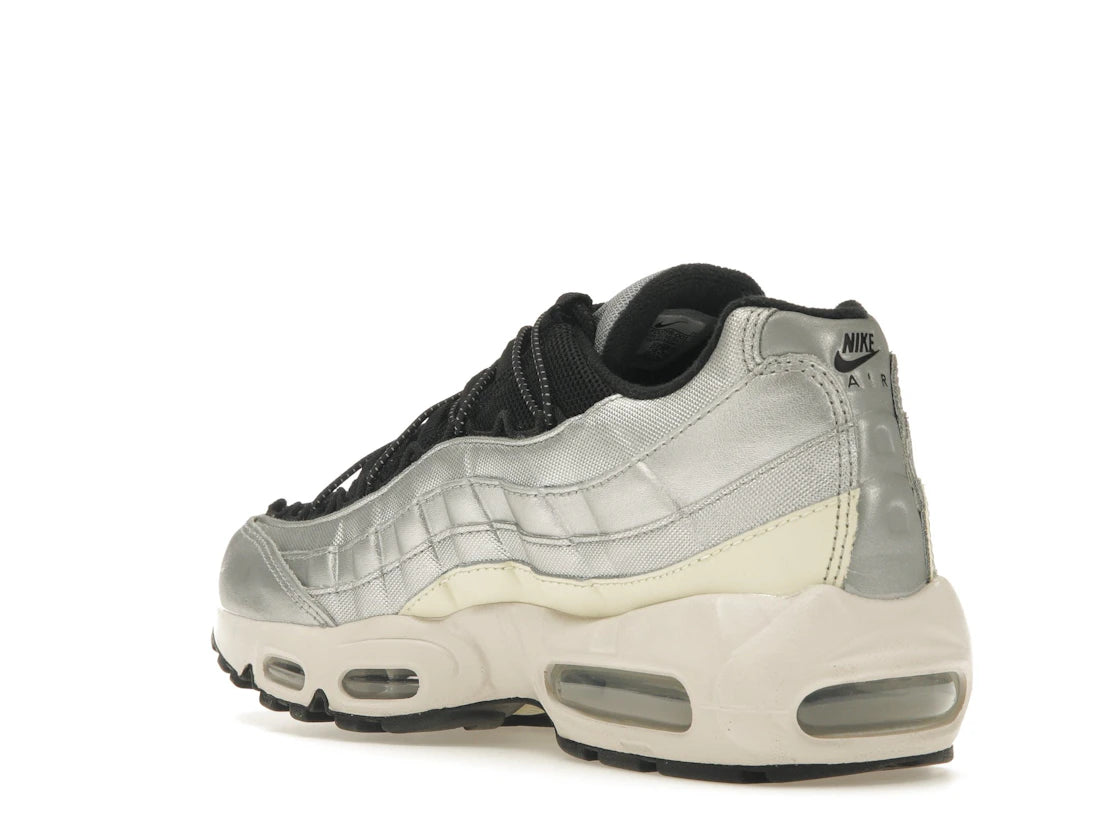 Nike Air Max 95 Toggle Metallic Silver Alabaster (Women's) - vue secondaire B