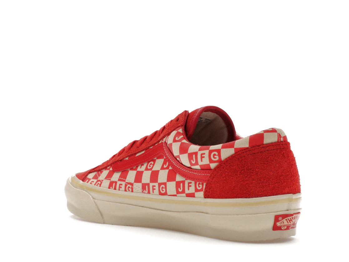 Vans Vault OG Style 36 LX Joe Freshgoods The Honeymoon Stage Red - vue secondaire B