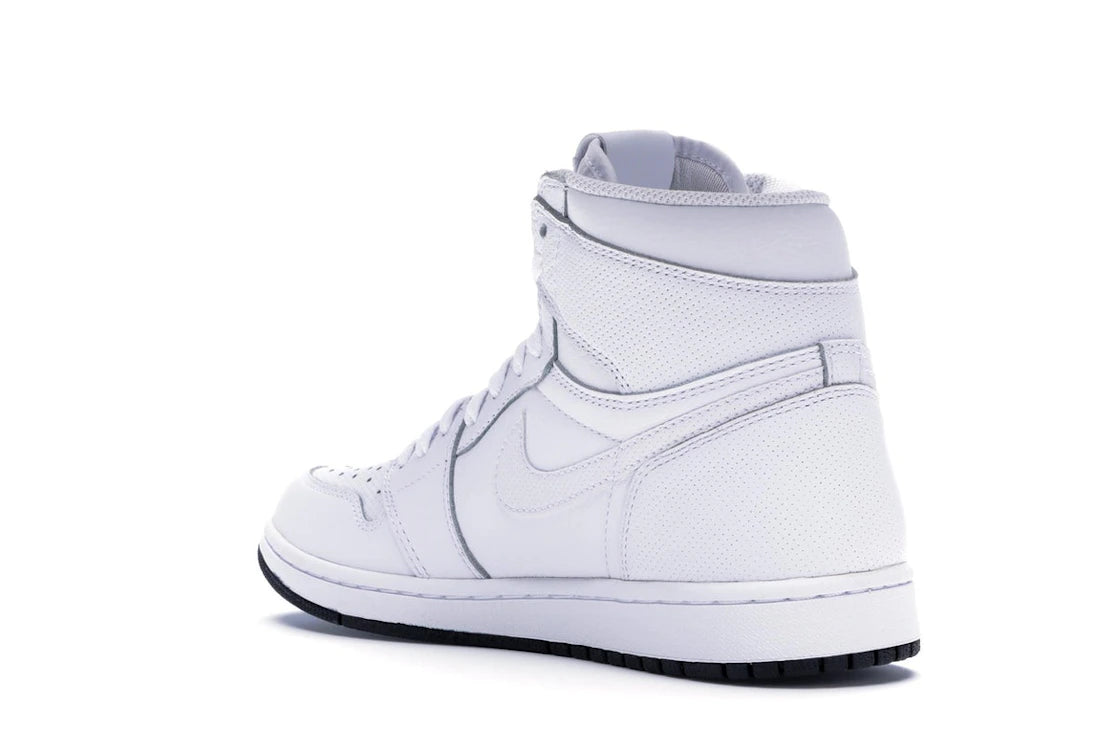 Jordan 1 Retro White Perforated - vue secondaire B