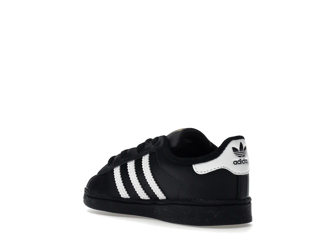 adidas Superstar Core Black Cloud White Gold (TD) - vue secondaire B