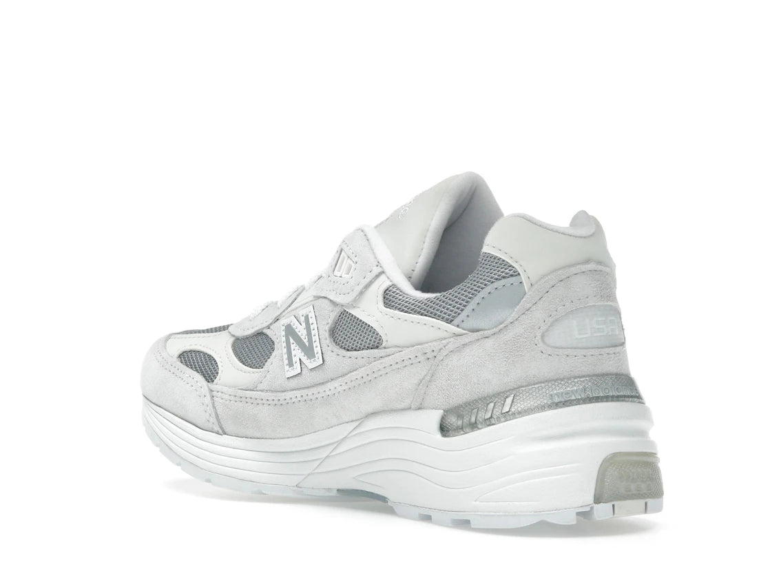New Balance 992 MiUSA White Reflection - vue secondaire B