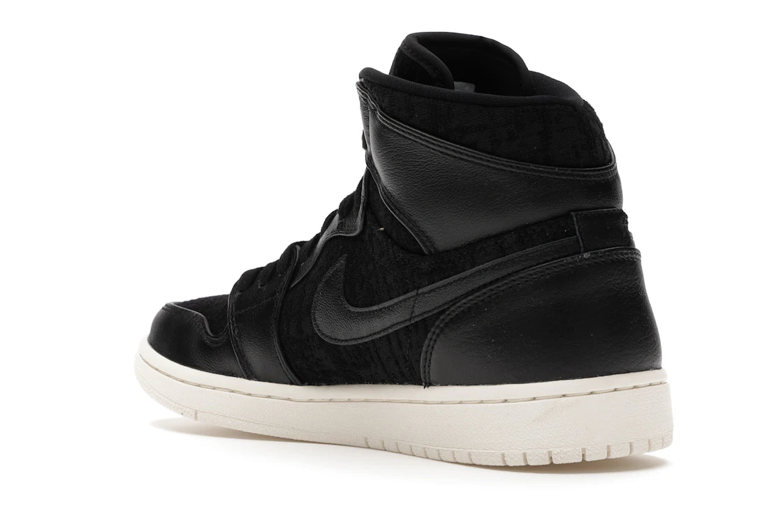 Jordan 1 Retro High Black Sail (Women's) - vue secondaire B