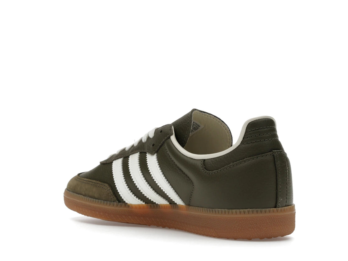 adidas Samba OG Medium Raw Khaki Gum - vue secondaire B