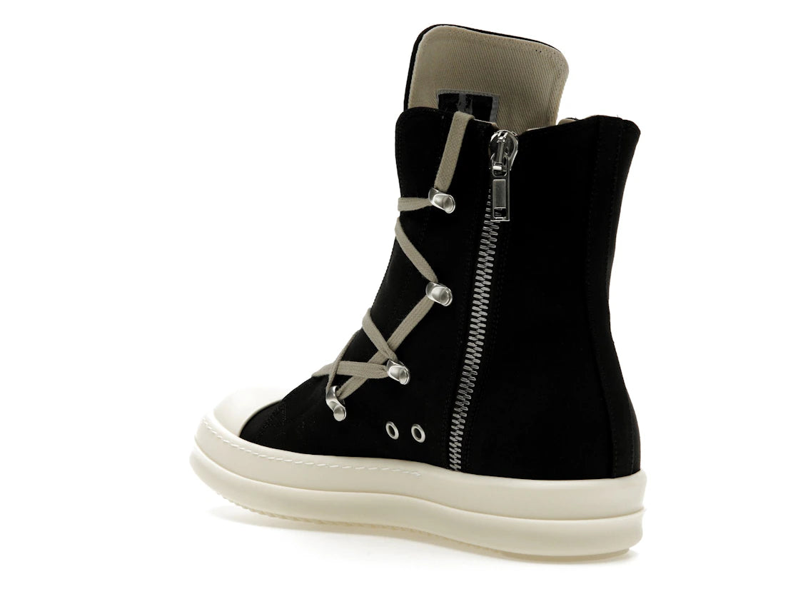 Rick Owens Lido DRKSHDW Hexa High Black Milk - vue secondaire B