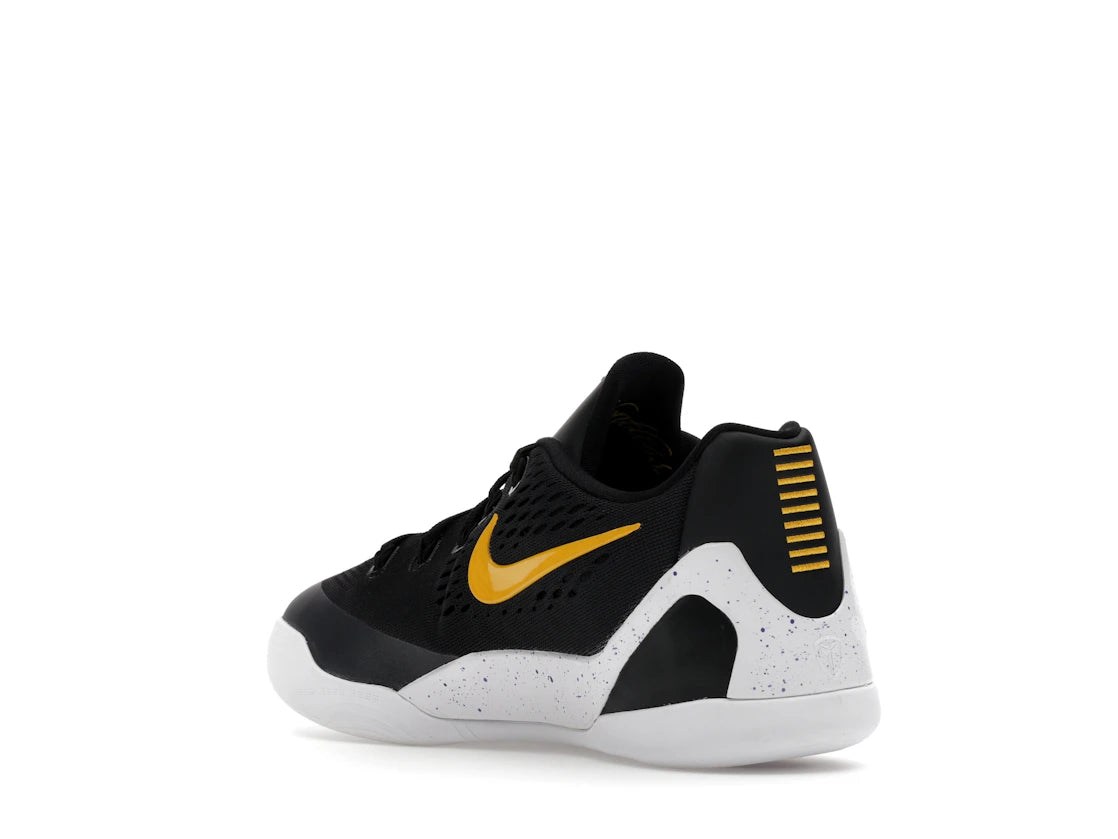 Nike Kobe 9 EM Low TB Black University Gold (GS) - vue secondaire B