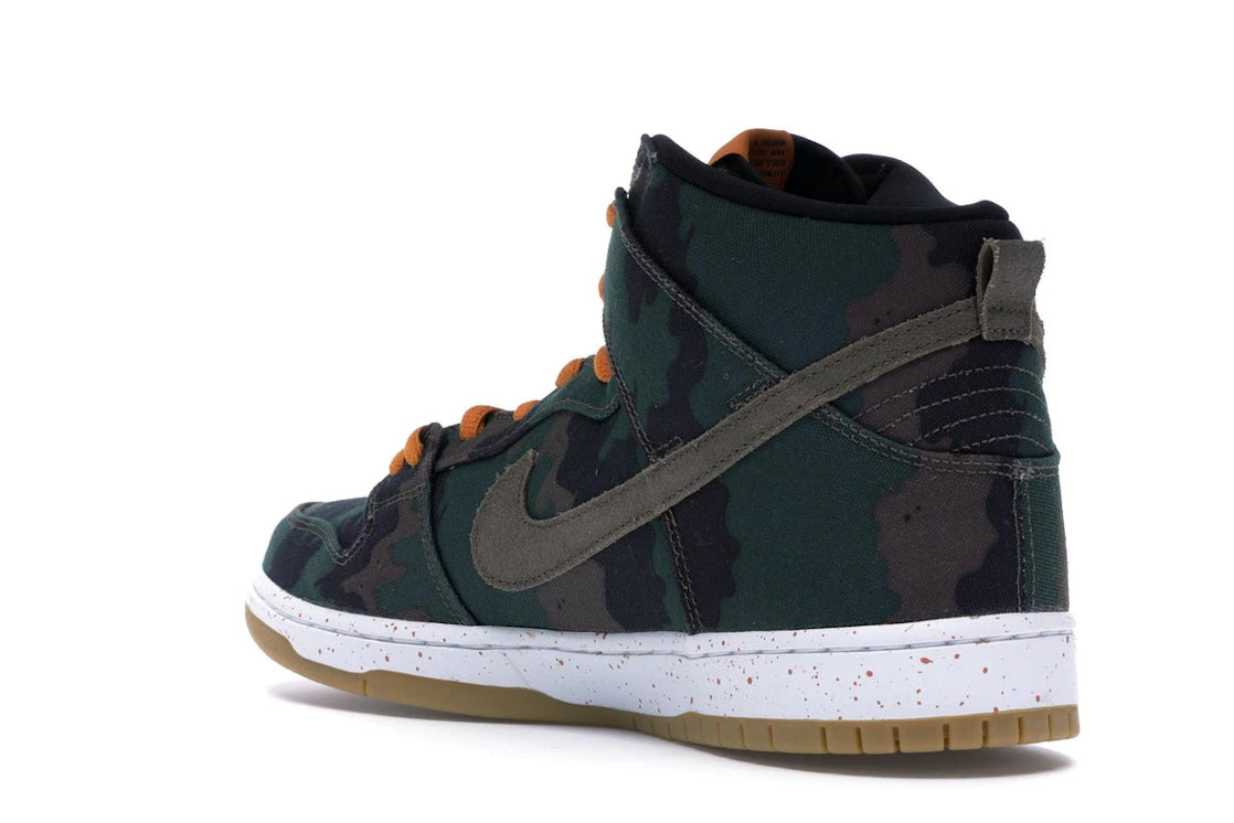 Nike SB Dunk High FiveOneO Camo - vue secondaire B