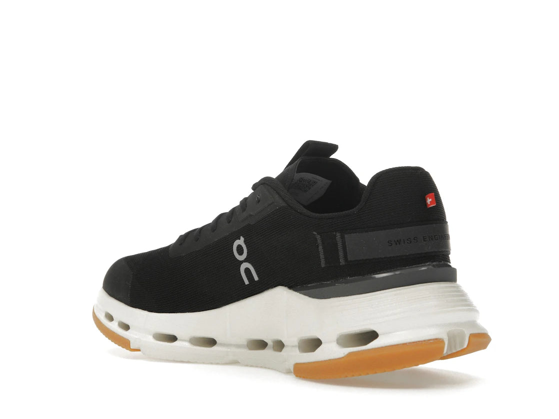 On Running Cloudnova Form 2 Black Ivory - vue secondaire B