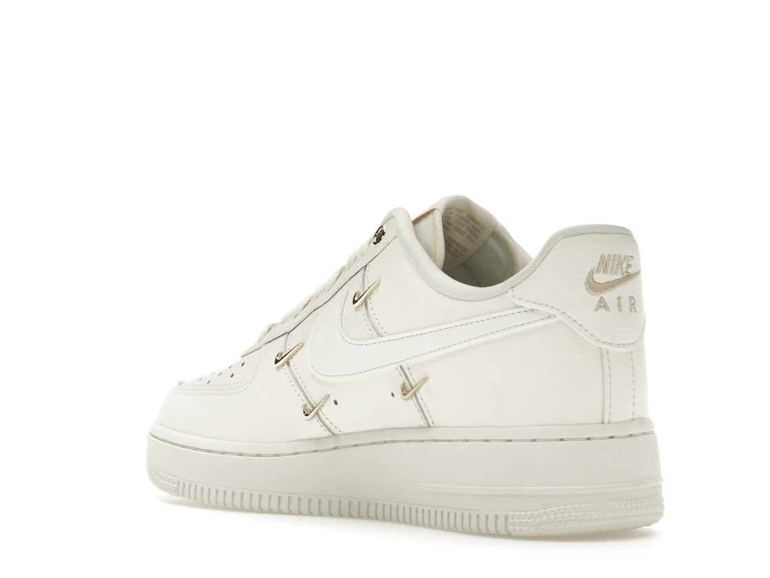 Nike Air Force 1 '07 LX CN Sail Gold Mini Swooshes (Women's) - vue secondaire B