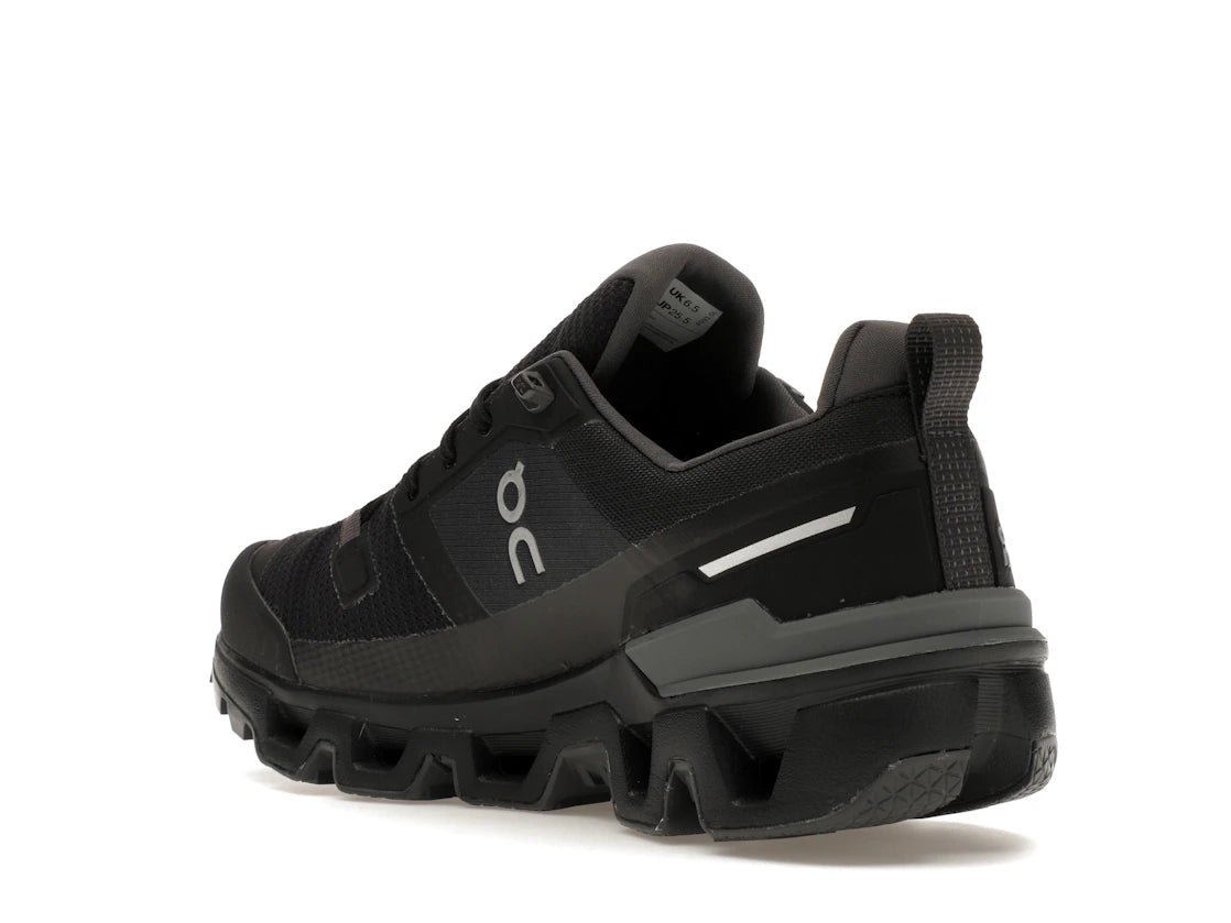 On Running Cloudwander Waterproof Black Eclipse (Women's) - vue secondaire B