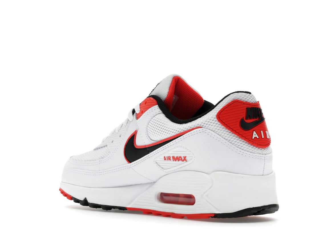 Nike Air Max 90 White Max Orange - vue secondaire B