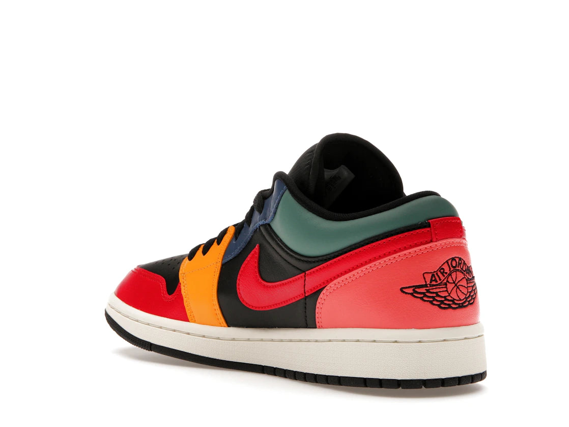 Air Jordan 1 Low SE Black Multi-Color (Women's) - vue secondaire B