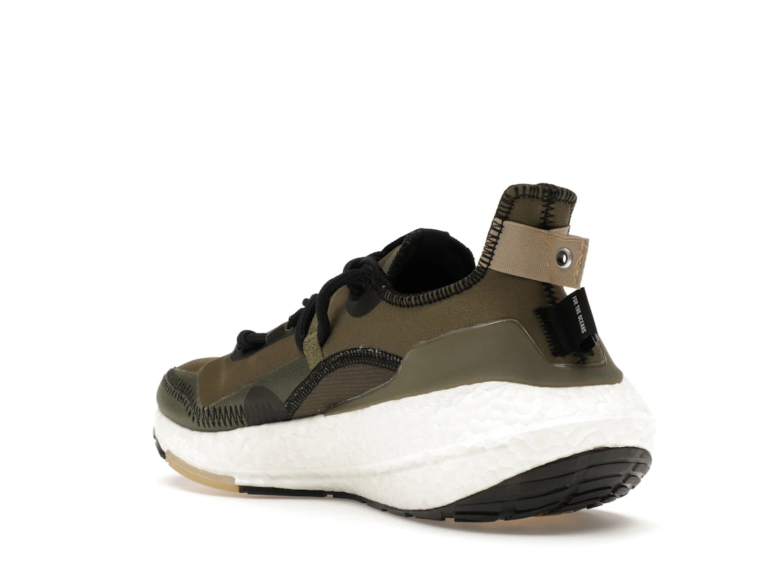 adidas Ultra Boost 21 Parley Focus Olive - vue secondaire B