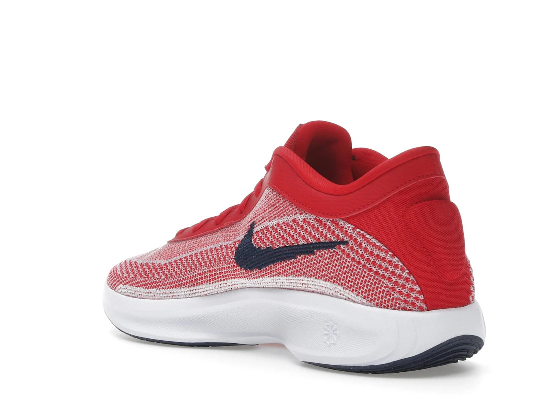 Nike GT Hustle Academy University Red Obsidian - vue secondaire B