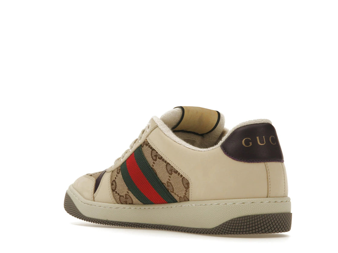 Gucci Screener Beige Ebony GG Canvas - vue secondaire B
