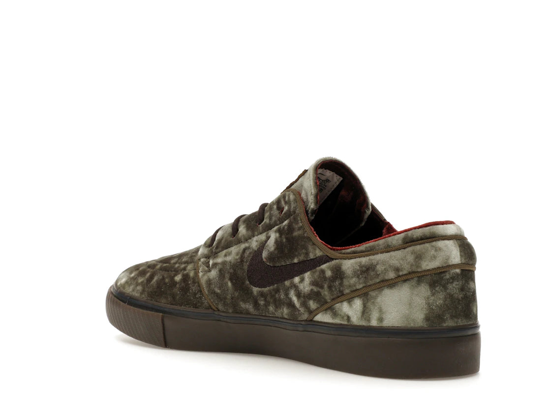Nike SB Zoom Janoski OG+ SE Medium Olive Baroque Brown Dark Team Red Velvet Brown - vue secondaire B