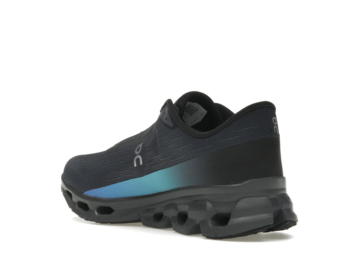 On Running Cloudspark Black Blueberry - vue secondaire B