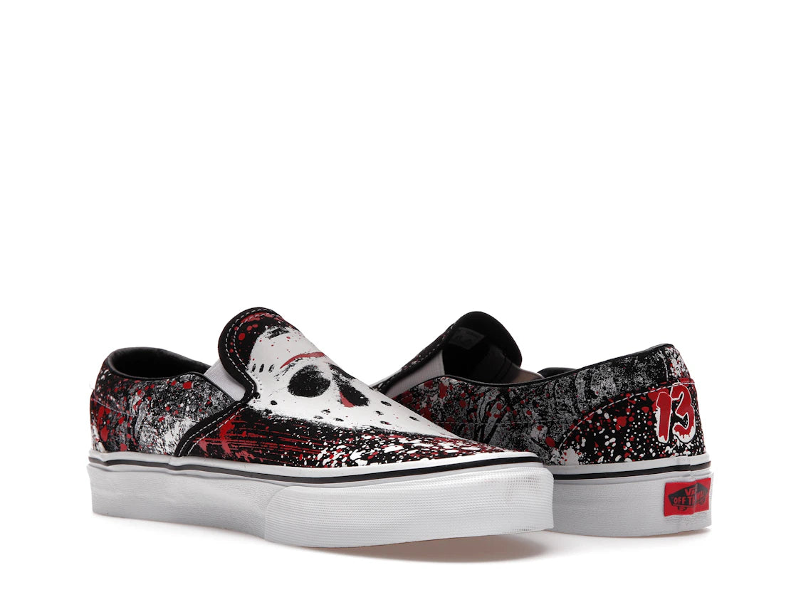 Vans Classic Slip-On Horror Pack Friday the 13th Jason Voorhees - vue secondaire B