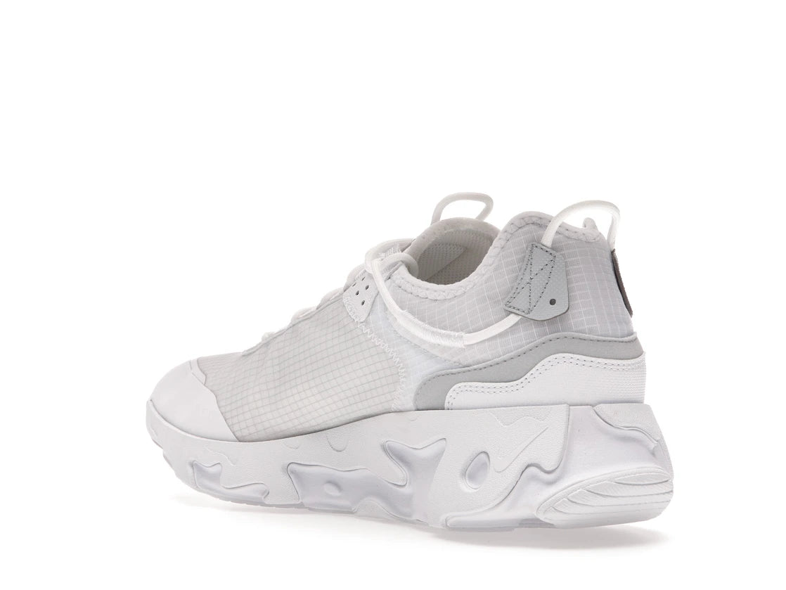 Nike React Live White Pure Platinum - vue secondaire B