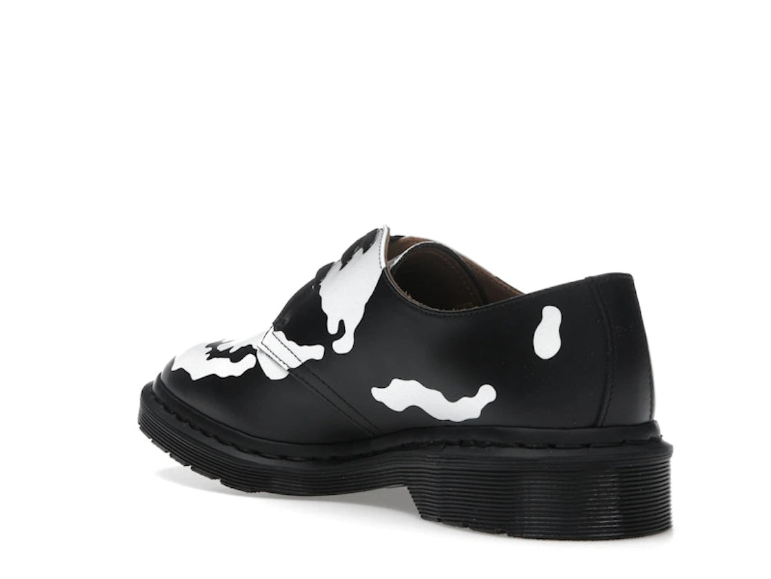 Dr. Martens 1461 3-Eye Shoe Supreme Skull Black White - vue secondaire B