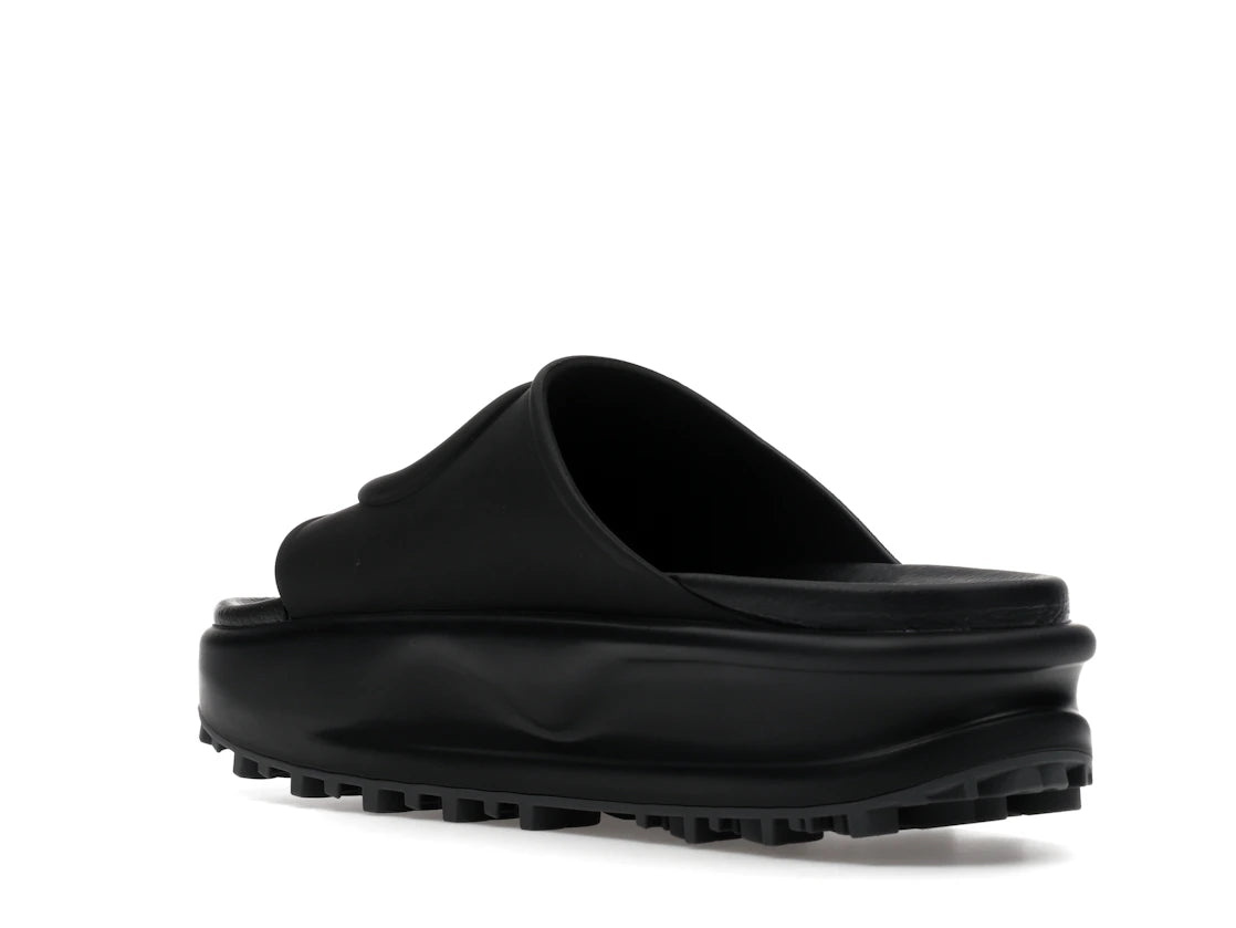 Gucci GG Oversize Slide Sandal Interlocking G Black (Women's) - vue secondaire B