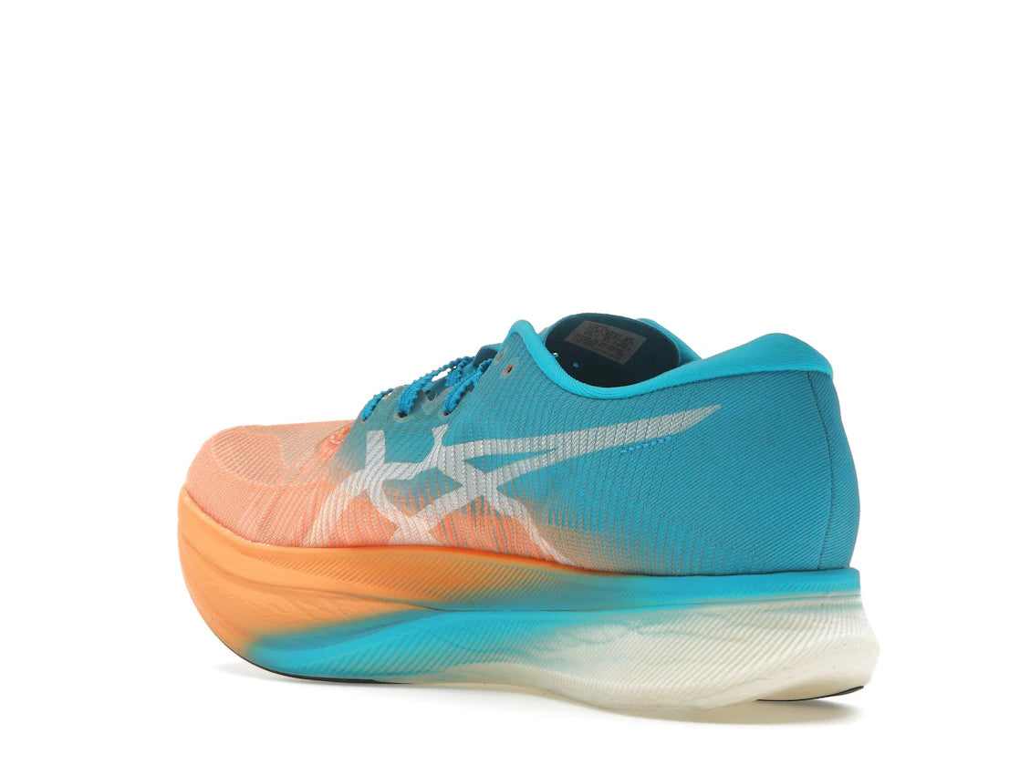 ASICS Metaspeed Sky+ Orange Pop Island Blue - vue secondaire B