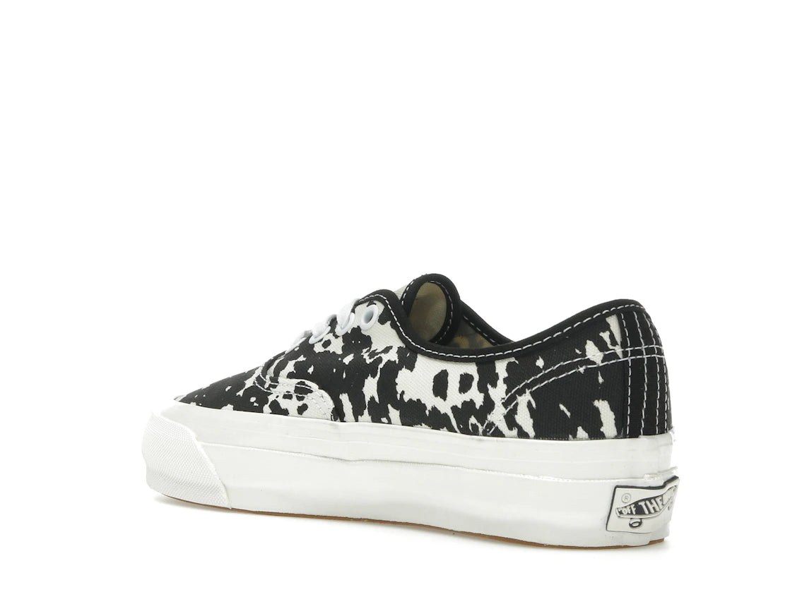 Vans Premium Authentic Cow Black White - vue secondaire B