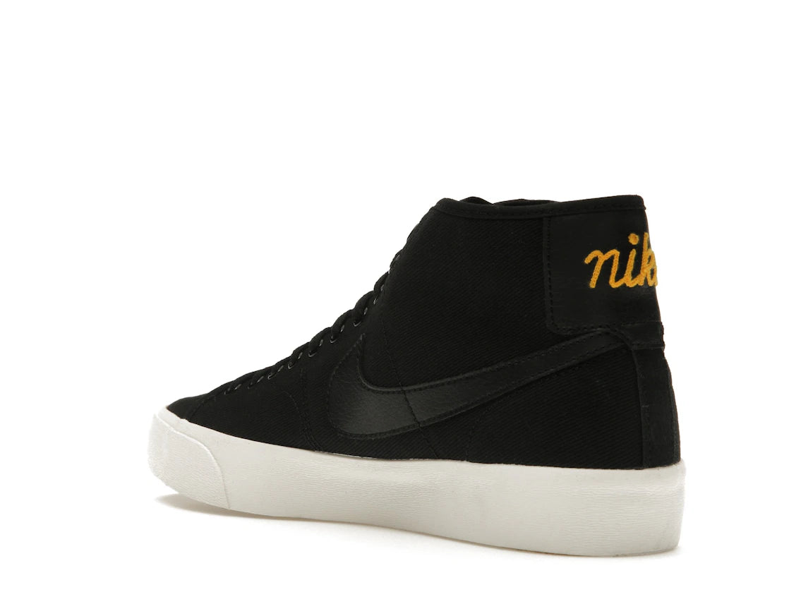 Nike SB BLZR Court Mid Premium Black White - vue secondaire B