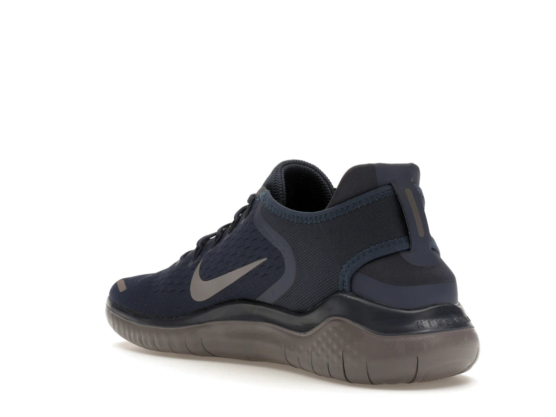 Nike Free RN 2018 Thunder Blue Gunsmoke - vue secondaire B