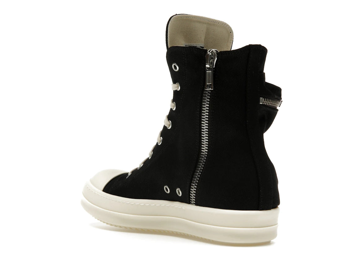 Rick Owens DRKSHDW Luxor Cargo High Black Milk - vue secondaire B