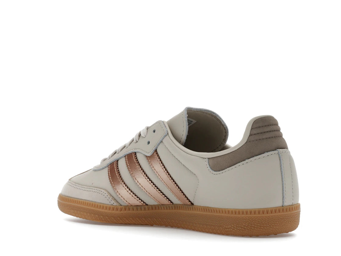 adidas Samba OG Clear Brown Copper Metallic Putty Beige (Women's) - vue secondaire B