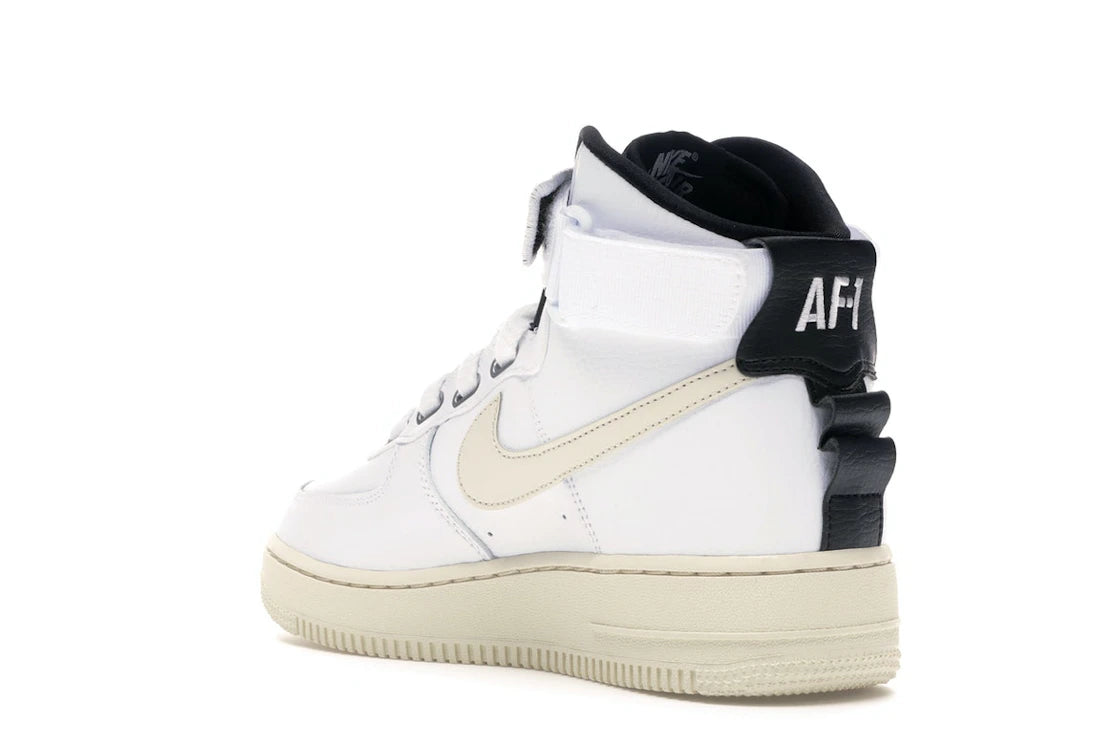 Nike Air Force 1 High Utility White Light Cream (Women's) - vue secondaire B