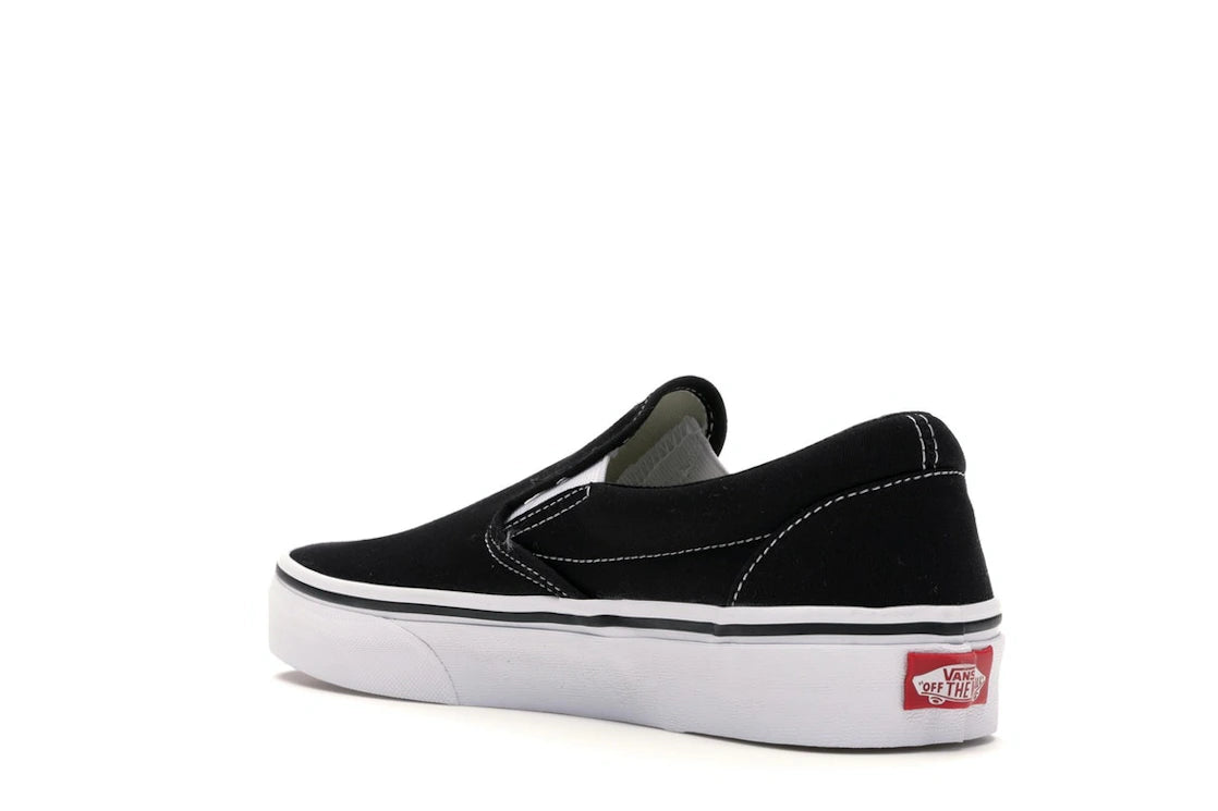 Vans Classic Slip On Black - vue secondaire B