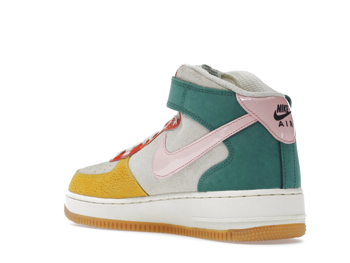 Nike Air Force 1 Mid NH Vivid Sulfur Rush Orange - vue secondaire B