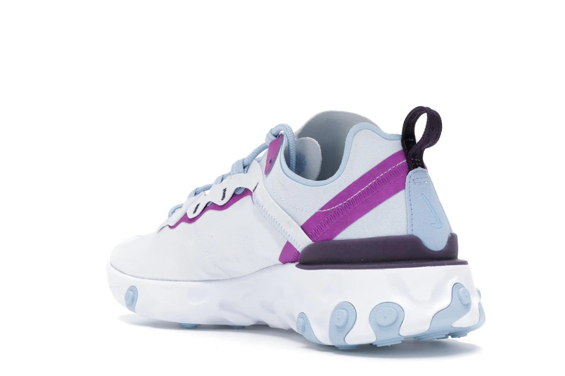 Nike React Element 55 Football Grey Psychic Blue (Women's) - vue secondaire B