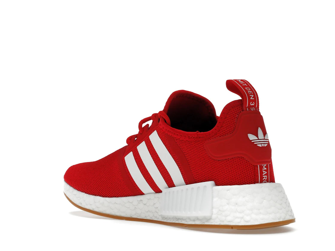 adidas NMD R1 Vivid Red White Gum - vue secondaire B