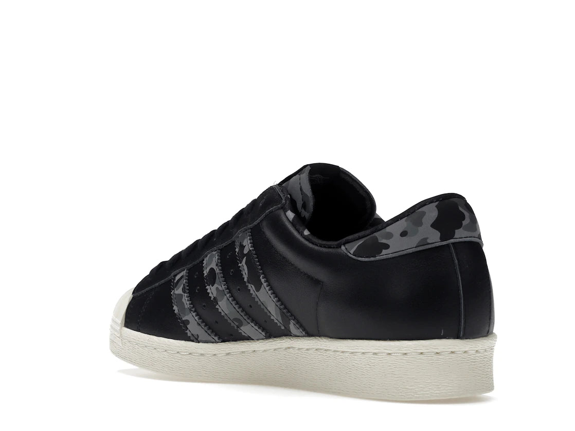 adidas Superstar 80s Undefeated Bape Black - vue secondaire B