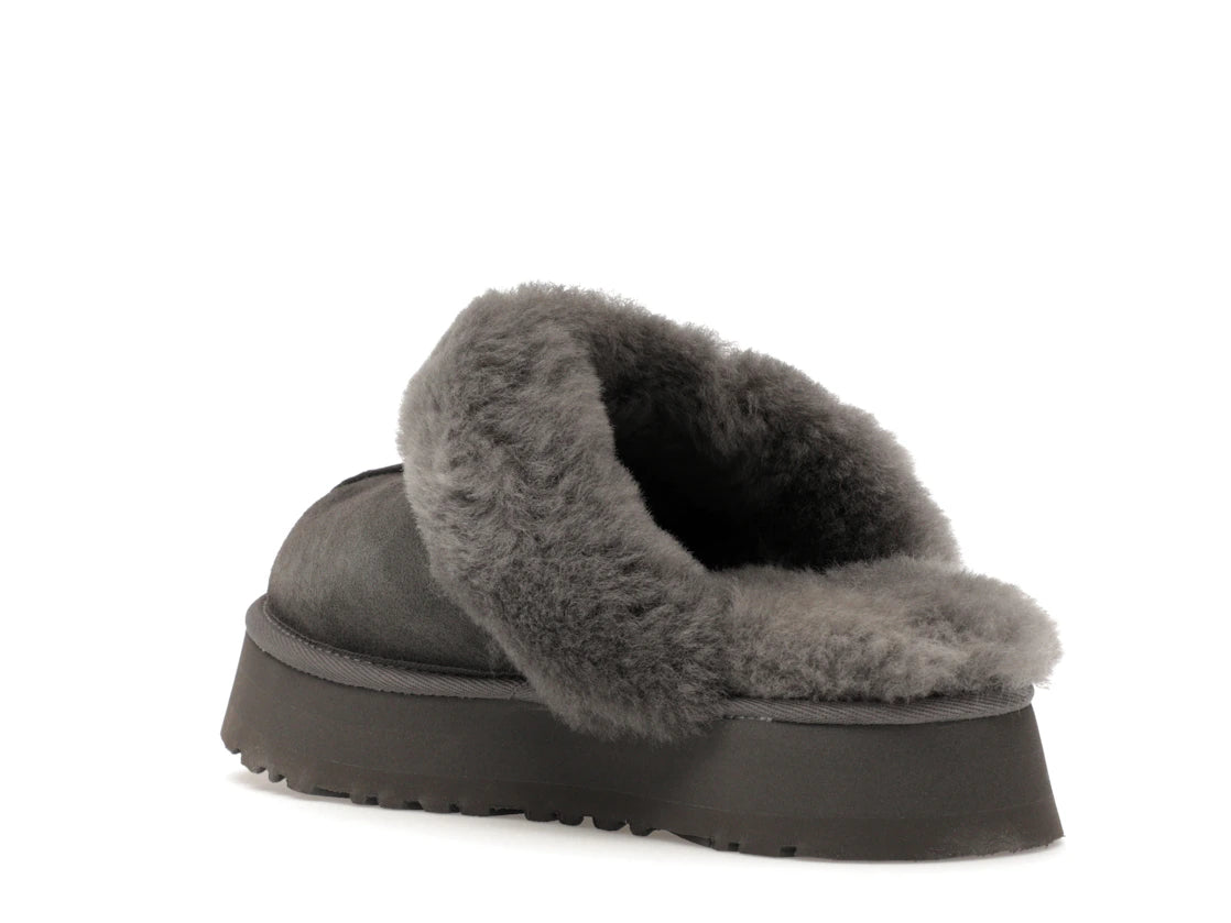 UGG Disquette Slipper Charcoal (Women's) - vue secondaire B