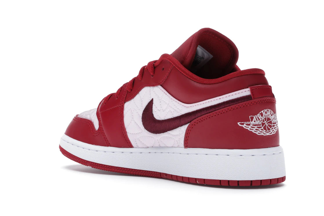 Jordan 1 Low SE Red Quilt (GS) - vue secondaire B