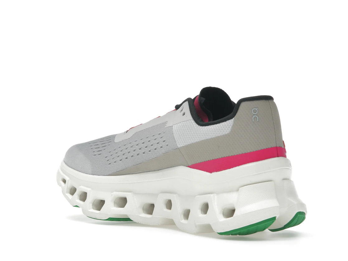 On Running Cloudmonster Silver Ivory (Women's) - vue secondaire B