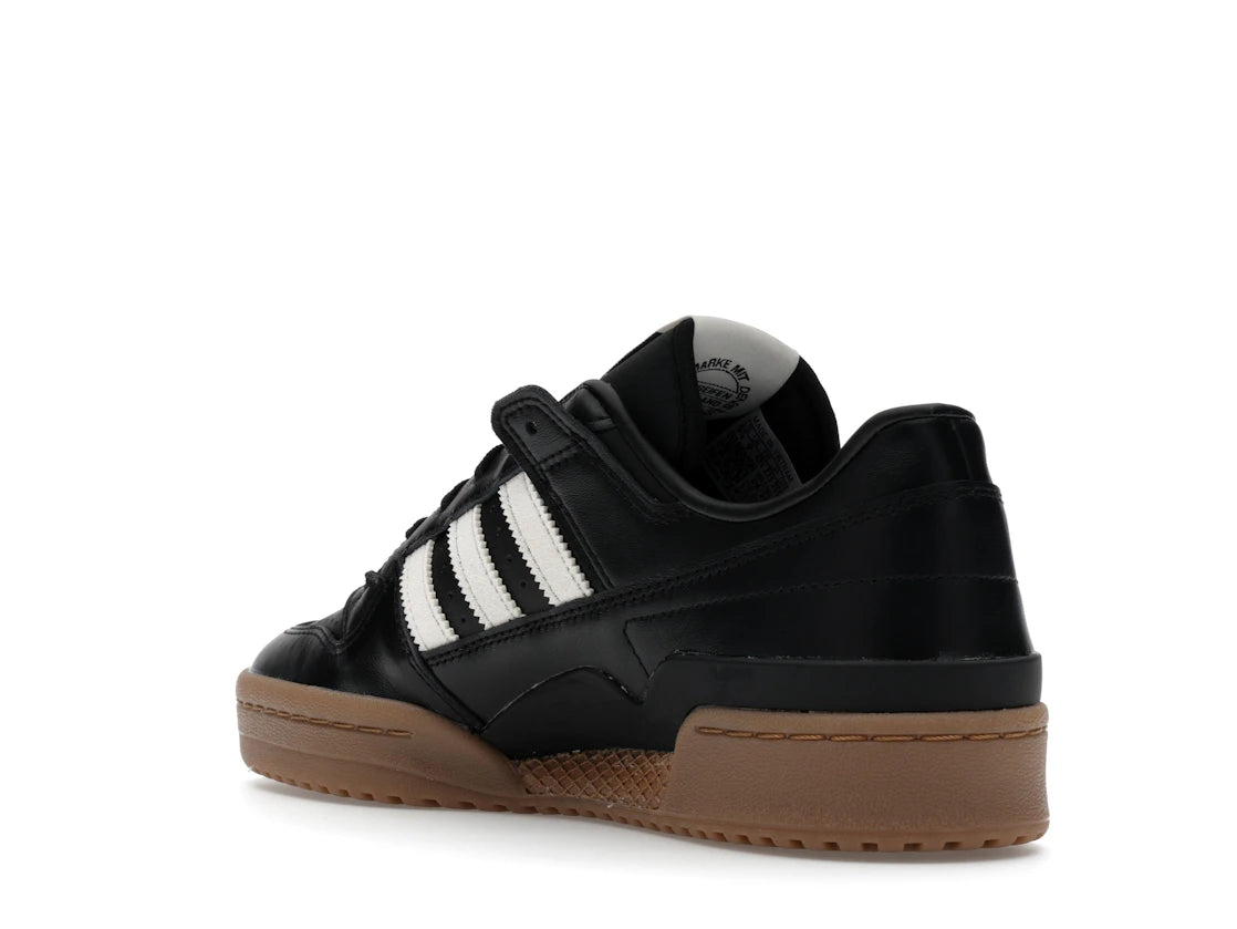 adidas Forum Low Core Black White Gum - vue secondaire B