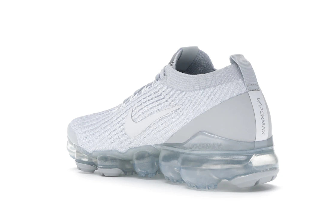 Nike Air VaporMax Flyknit 3 White Pure Platinum - vue secondaire B